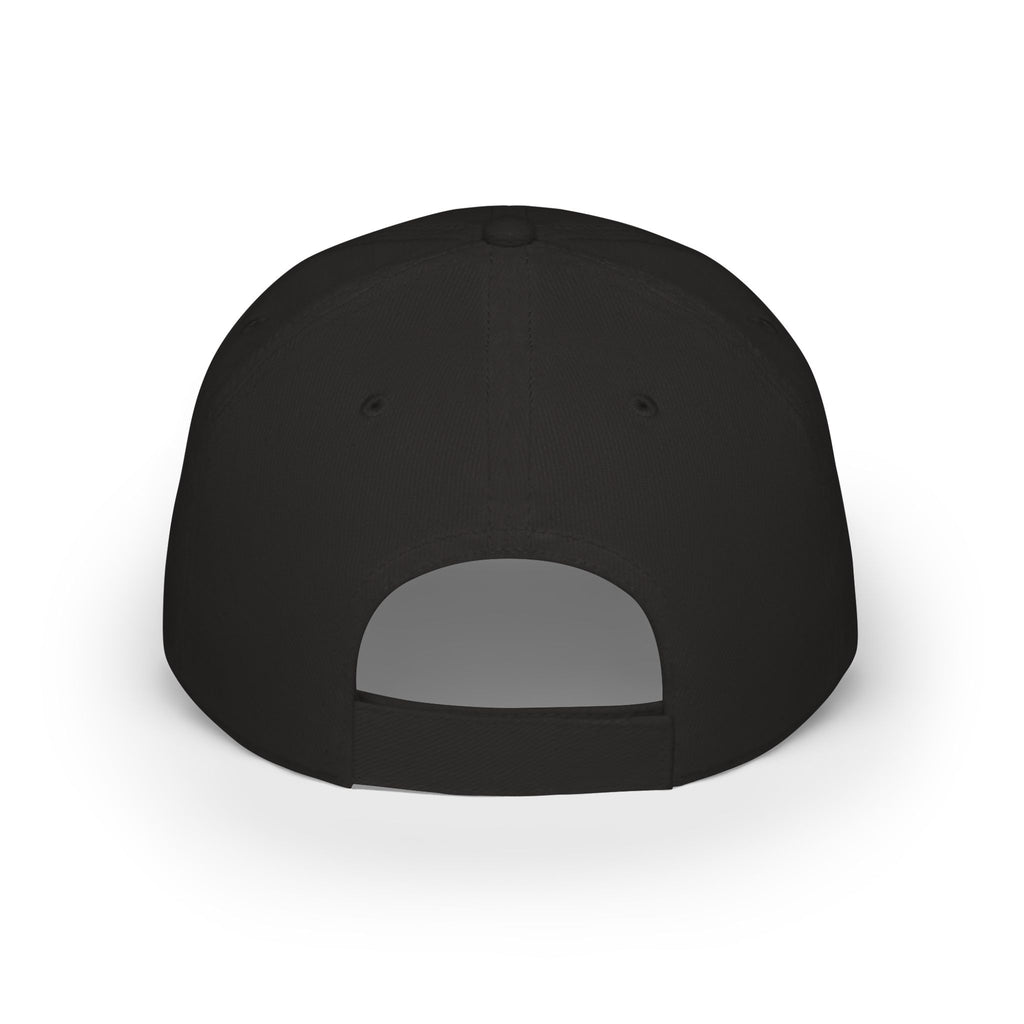 Child of Divorce Baseball Cap — Red Low-Profile Hat with Bold Text