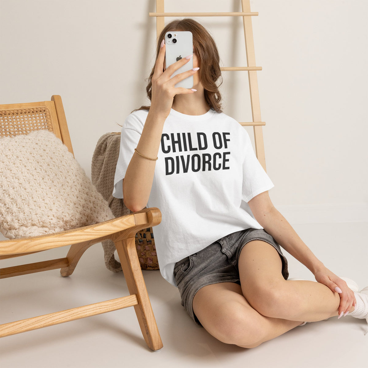 Child of Divorce Tee — Bold Statement Graphic T-Shirt
