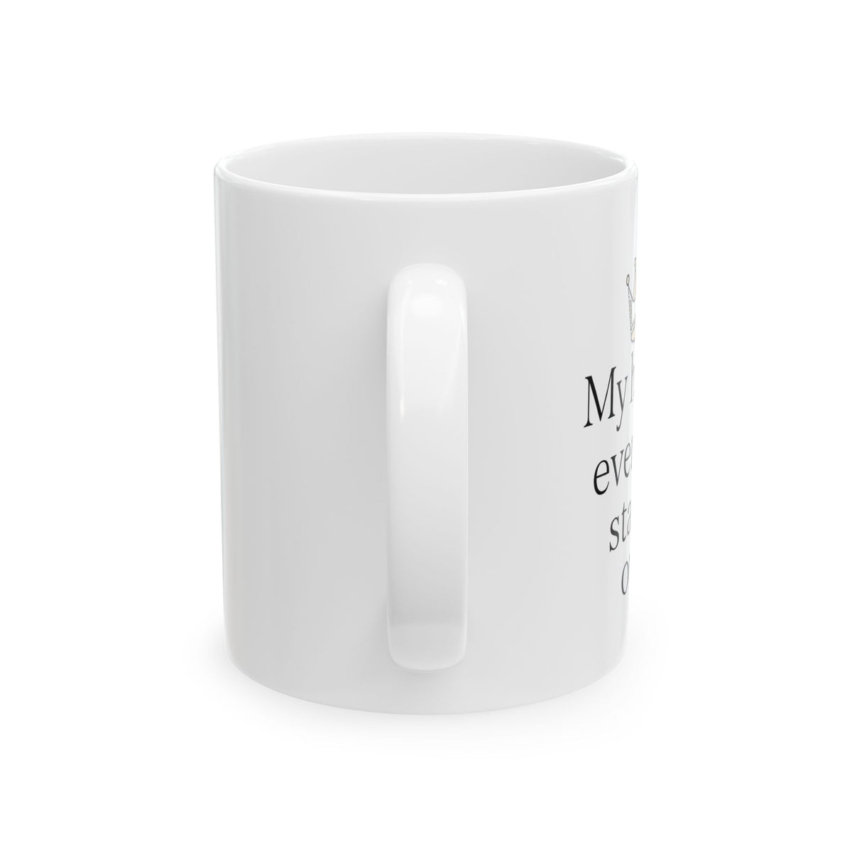 "My happily ever after started over" Ceramic Coffee mug Humor Divorce Seperation Gift