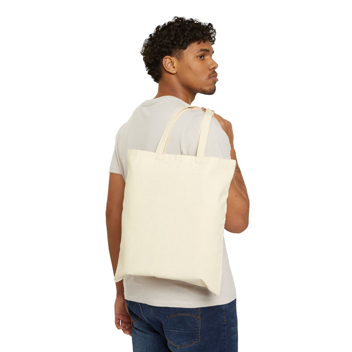 Canvas Tote Bag — "My Happily ever after started over