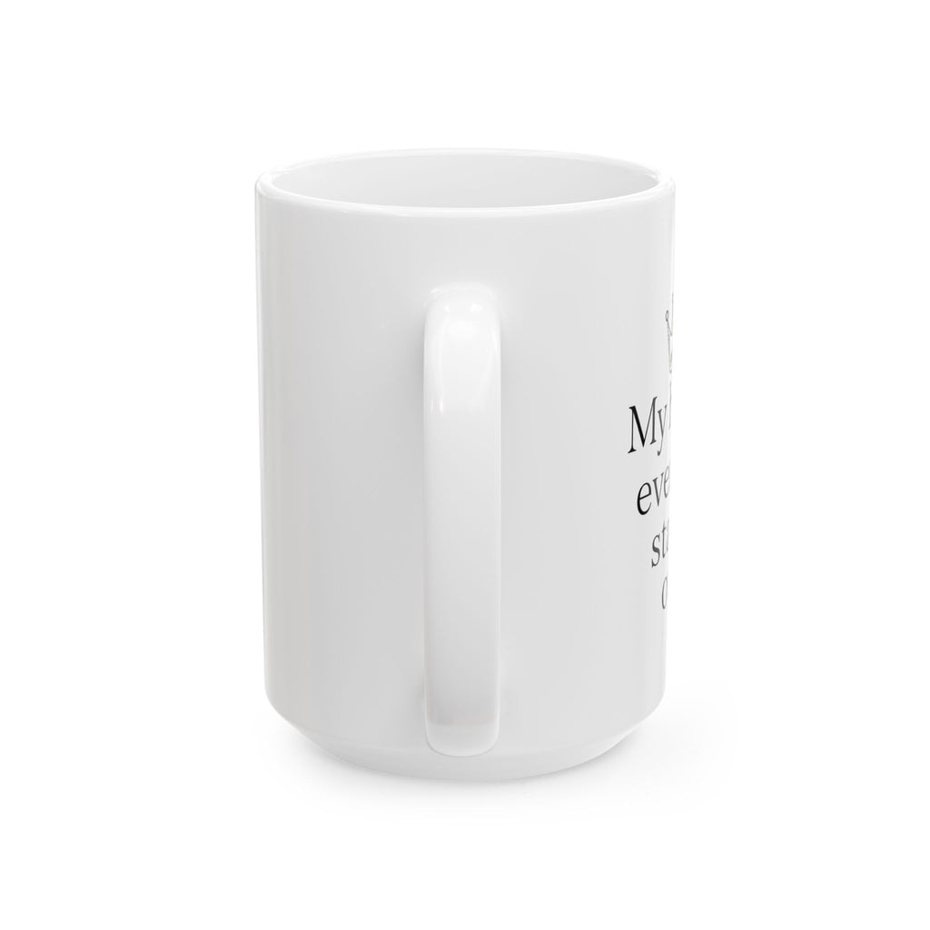 "My happily ever after started over" Ceramic Coffee mug Humor Divorce Seperation Gift