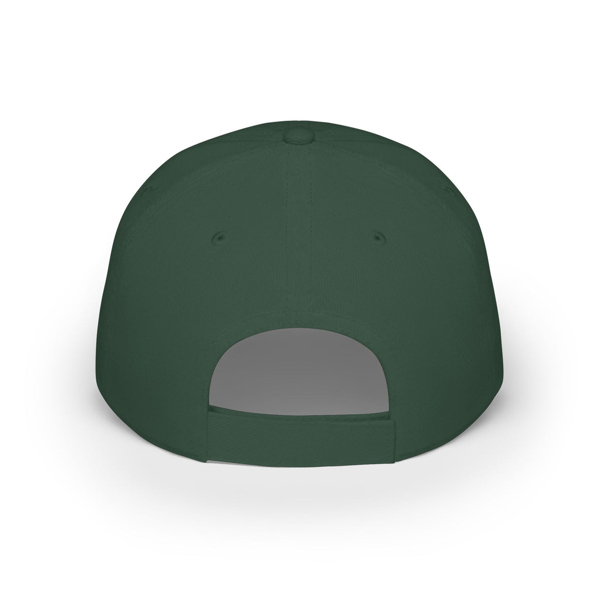 Child of Divorce Baseball Cap — Red Low-Profile Hat with Bold Text