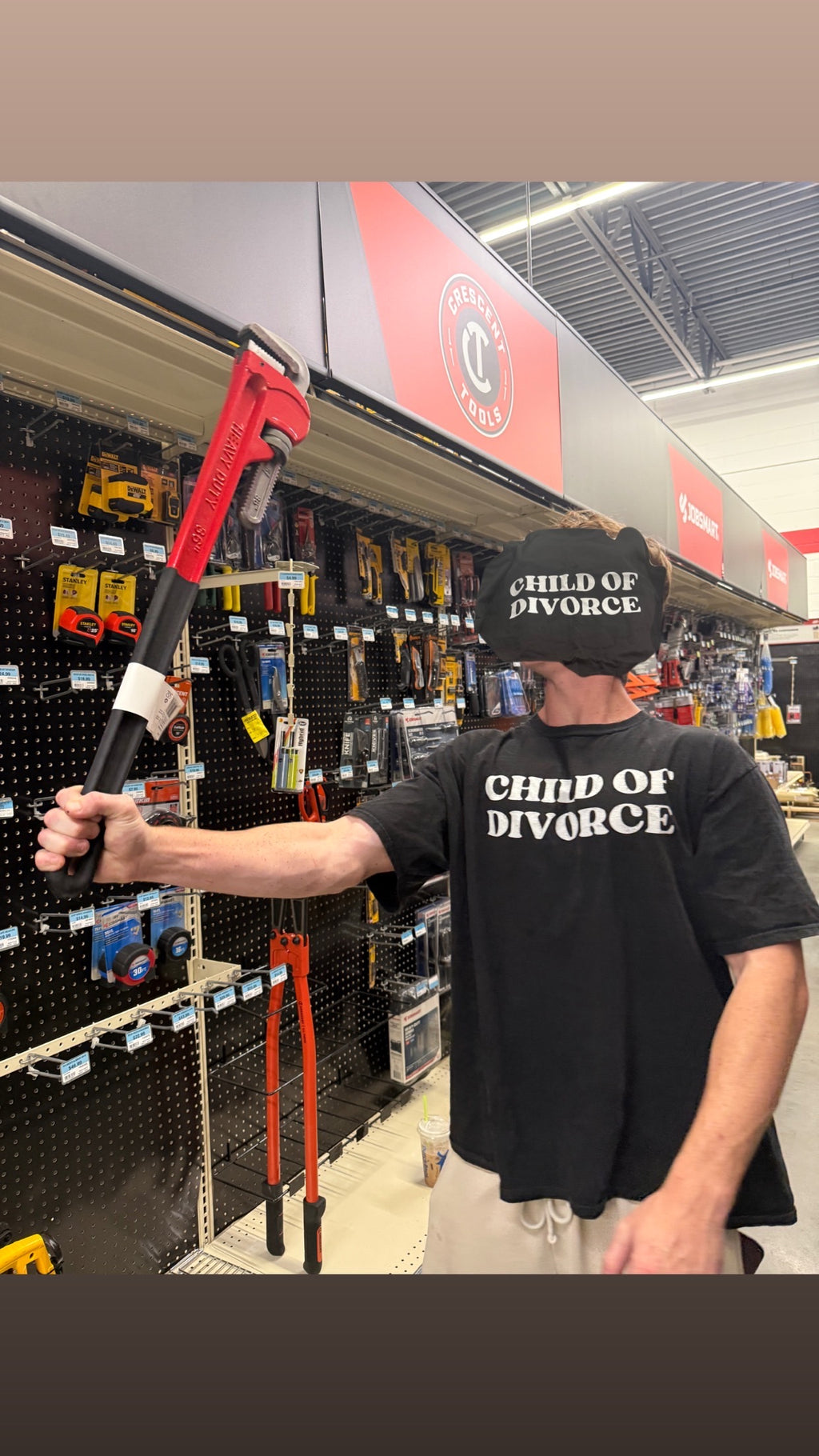 Child of Divorce Tee — Bold Statement Graphic T-Shirt